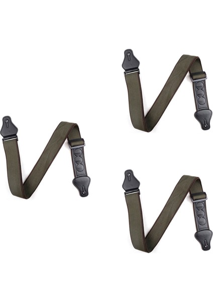 Saf Pamuklu Gitar Kayışı, Popüler Halk Gitar Kayışı, Çok Fonksiyonlu Kayış Yeşil (Yurt Dışından)