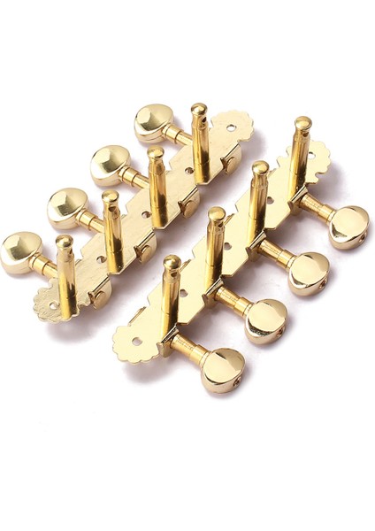 2 Parça Demir 4l 4r Tuner Tuning Makine Kafaları Mandolin/8 Dizeleri Için Altın Seti Gitar Yedek Parçaları (Yurt Dışından) modelleri