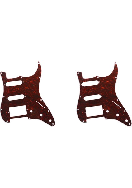 Gitar Aksesuarları Elektro Gitar Pickguard Ön Kapak Elektro Gitar Pickguard Kırmızı Kaplumbağa Kabuğu (Yurt Dışından)