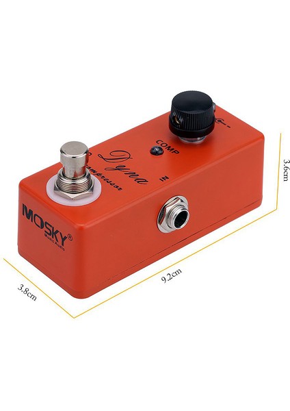 Mosky Dyna Kompresörü Elektro Gitar Etkisi Pedal Mini Tek Etkisi True Bypass (Yurt Dışından) indirimleri