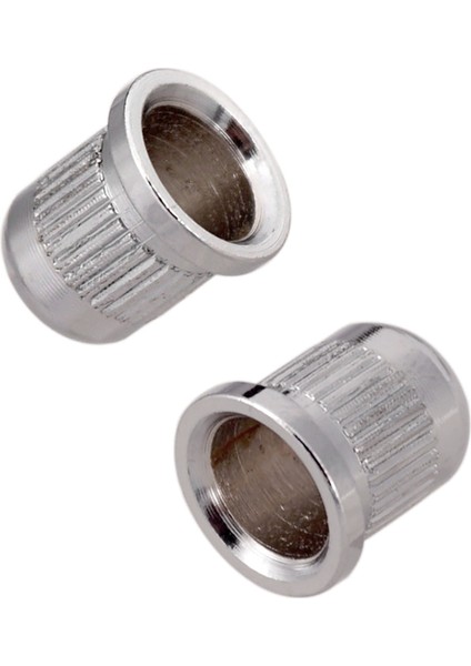 4 Adet Elektrikli Bas Gitar Stres Montaj Ferrules Buscence Universal Bass Vücut, Gümüş (Yurt Dışından) fiyatları