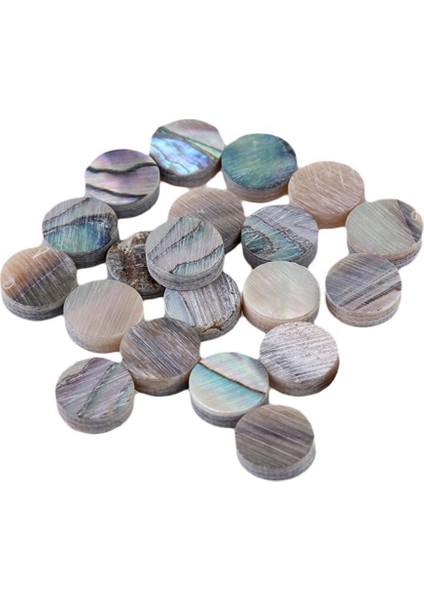 Green Paua Abalone Kakmı Noktalar 6mm Guitar Ukulele Banjo Maker (20 Paket) (Yurt Dışından)