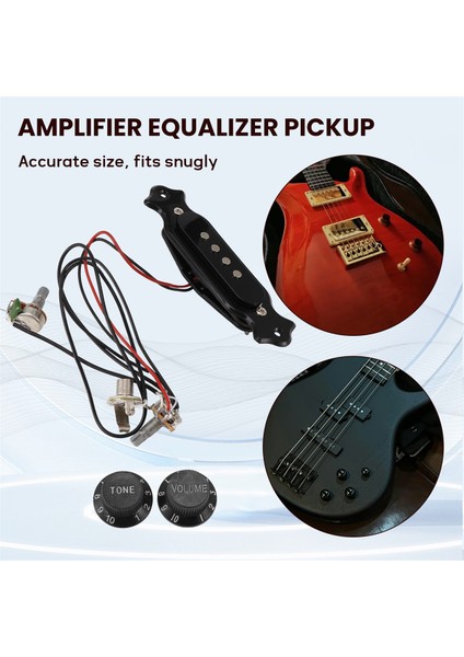 2set Elektik Gitar Için Hacim ve Tonlu Ön Kablolu Puro Kutusu Gitar Pikap (Yurt Dışından) indirimleri