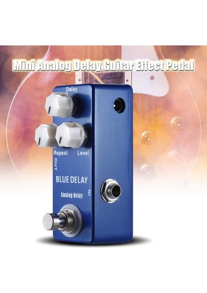Mosky Deep Mavi Gecikme Mini Gitar Efekt Pedalı Gerçek Baypas (Yurt Dışından) indirimleri