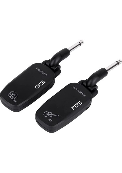 M31 Gitar Kablosuz Sistem Ses Verici Alıcı Pikap USB Electik Gitar Bası (Yurt Dışından)