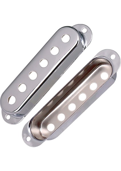 3pcs Open Pirinç Tek Bobar Guitar Tek Pikap Kapakları St Sq Için 48/50/52MM, Gümüş (Yurt Dışından) indirimleri