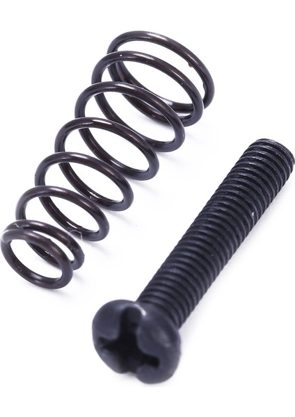 6 Adet Elektro Gitar Tremolo Köprü Ipi Saddles Montajı Ayar Konik Yay ve Vidaları Siyah (Yurt Dışından) indirimleri