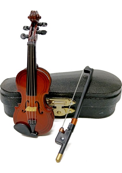 8cm Mini Müzik Aletleri, Keman Modeli Süsleri, Ev Aksesuarları, Doğum Günü Zanaat Hediyeleri (Yurt Dışından)