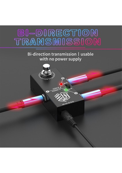 Kanal Elektro Gitar Pedal Enstrümanı Evrensel Aby Hat Seçici Gitar Efektörü Aby Çift Kanal Hat Seçimi (Yurt Dışından) modelleri