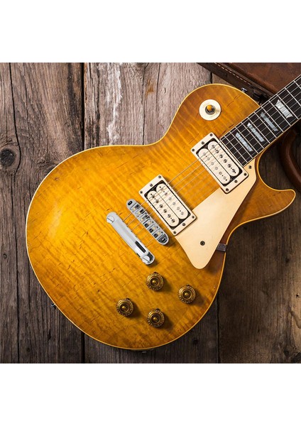 1 Set 6 Dizeler Gitar Tune-O-Matic Köprüsü ve Kuyruk Yayını Les Paul Sg Lp Lp Elect Gitar, Gold Için Yazarlı (Yurt Dışından) indirimleri