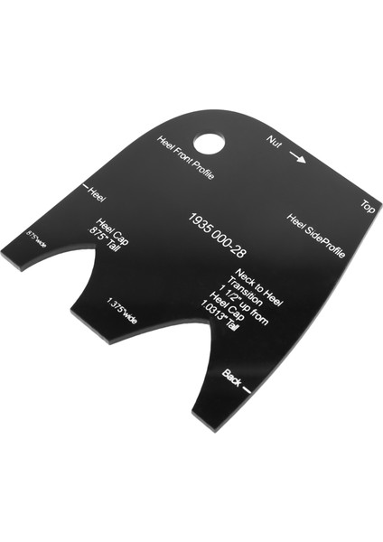 2pcs Gitar Yapımı Şablonu Akrilik Boyun Şekillendirme Şablonları Martin Gitar 1935 000-28 Için Onarım Referans Aracı Ayarlayın (Yurt Dışından) modelleri