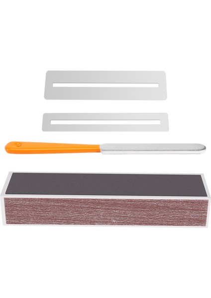 Gitar Klavye Luthier Aracı - Gitar Perdesi Taçlandırma Luthier Dosyası, Perde Tesviye Kiriş Zımpara Düzeni Kiriş ve Klavye Koruma Koruyucular (Yurt Dışından) fiyatları