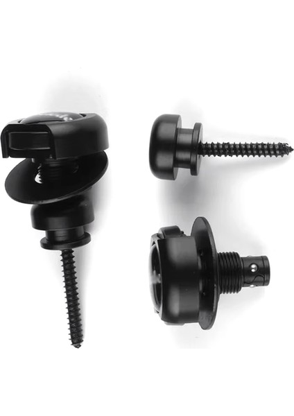 2 Adet Gitar Kayış Kilitleri Düğmesi Kilitler Güvenlik Tutucu Anti-Düzenli Metal Kayış Düğmeleri Elektro Gitar Bass Için Tutucu, A (Yurt Dışından) fırsatları