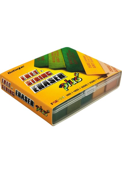 Barok Set 5 Fret Silahı Grits, Gitar Fret Parlatma Aşındırıcı Kauçuk Bloklar Aracı (Yurt Dışından) fırsatları