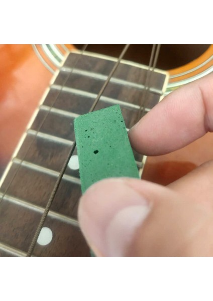 Barok Set 5 Fret Silahı Grits, Gitar Fret Parlatma Aşındırıcı Kauçuk Bloklar Aracı (Yurt Dışından) indirimleri