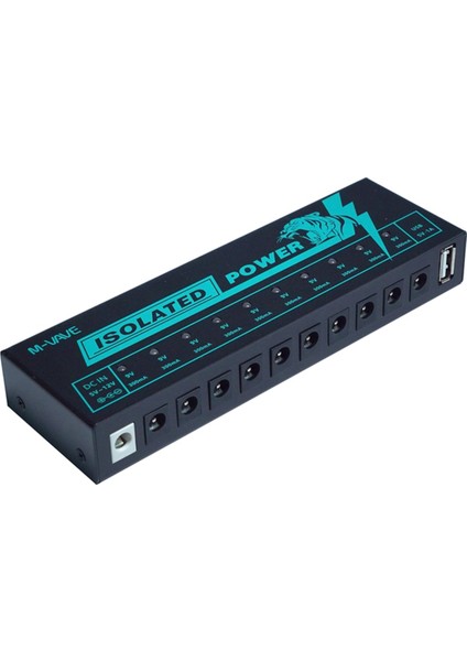 M-Vave Izole Güç Gitar Efekti Pedal 10 Izole Çıkışlar Dc Çıkış 9V Pedal Güç Kaynağı Pedal Kartı Gücü, Abd Fişi Için (Yurt Dışından) fiyatları