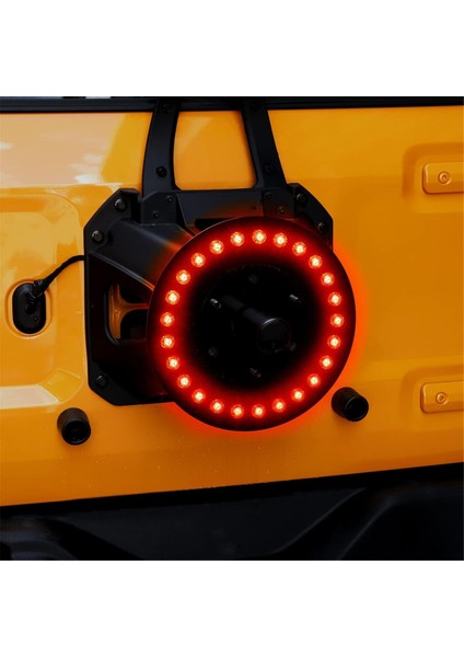 Ford Bronco Için 2021 2022 2023 Yedek Lastik Fren Işık Arka Kuyruk Işığı Üçüncü Fren Hafif Araç Aksesuarları (Yurt Dışından)