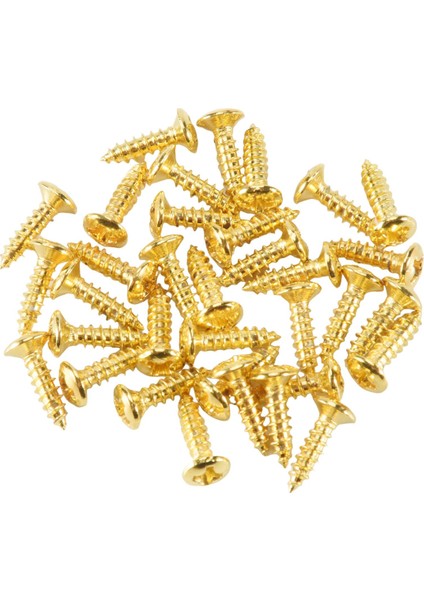 Çamurluk Strat/tele Elektro Gitar Bas Için 30 Adet Yeni Altın Pickguard Vidaları (Yurt Dışından) modelleri