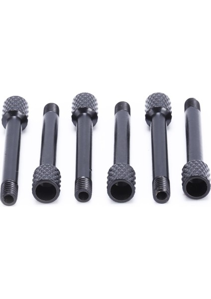 6 Adet Pirinç Elektro Gitar Tremolo Köprü Eyer Kelepçe Kilit Ip Vidası/ip Vidadan/bloka Gerek Yok Siyah (Yurt Dışından) fiyatları