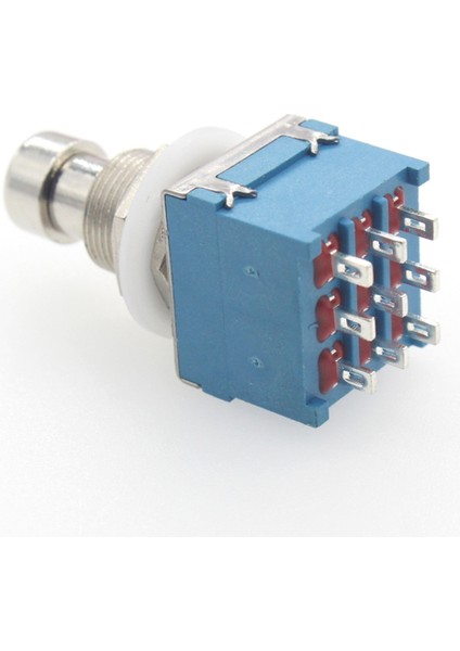 10PCS 3pdt Gitar Efektleri Stomp Switch Gitar Ayak Anahtarları 9 Pin Mandal Push Düğme Anahtarı Lehim Terminali (Yurt Dışından) indirimleri
