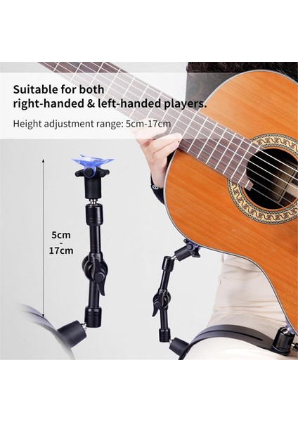 Guitto Ggr-01 Gitar Dengesi Destek Klasik ve Akustik Gitarlar Için Klasik Gitar Destek Gitar Ayak Dışkısı (Yurt Dışından) modelleri