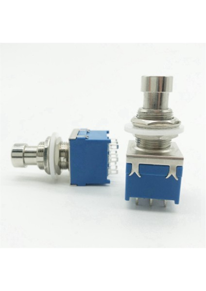 10PCS Gitar Efektleri Pedal Ayak Şeridi 3pdt Stomp Pedal Anahtarı 9 Pimli Kilitleme Ip Düğmesi Ayak Anahtarı (Yurt Dışından) indirimleri