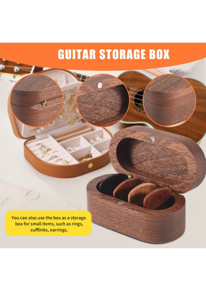 4 Ahşap Seçim, Doğal Hatıra Ahşap Gitar Seçim Ekran Çantası, Mini Gitar Saklama Kutusu ile Gitar Toplama Tutucu Seti (Yurt Dışından) indirimleri