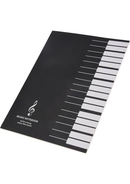 Five Hat Müzik Notları Dizüstü Bilgisayar Müzik Sekmesi Personel Stave Defter (Yurt Dışından) fiyatları