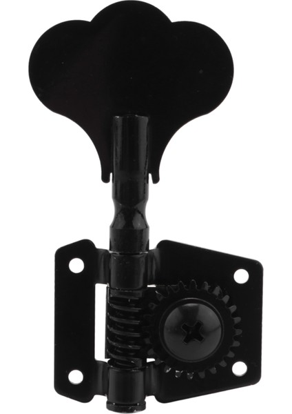 5pcs Gitar Aksesuar Vintage Açık Bas Gitar Ayarlama Anahtarları Pegs Makine Başlıkları Tunerler Siyah 1L4R 5 Dizeler Için Bas Siyah (Yurt Dışından)