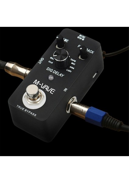 M-Vave Dıg Gecikme Pedalı Dijital Gitar Etki Pedalı 9 Gecikme Efektleri Doğru Bypass Full Metal Kabuk Pedalı Efektleri Işlemciler (Yurt Dışından) modelleri