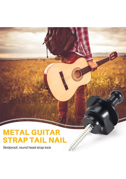 2pcs Gitar Kayış Kilit Pimi Peg Düğmeleri Skidroof Straplock Gitar Bas Parçaları Sıcak (Yurt Dışından) indirimleri