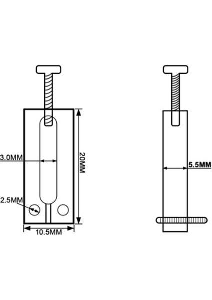 12PCS 10.5mm Pirinç Saddeler Paslanmaz Çelik Silindir Elektro Gitar Tremolo Köprü Saddles (Yurt Dışından) fiyatları