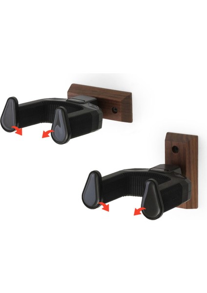 Longteam Wallmount Gitar Kanca Dizilmiş Ahşap Müzik Enstrüman Aksesuarları Gitar Için Selflowing Askı Tutucu (Yurt Dışından) modelleri