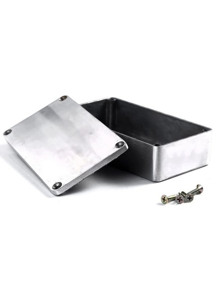 3pcs 1590B Stil Gitar Efektleri Pedal Alüminyum Stomp Kutusu Muhafazası Için Dıy Guitar Pedal Kiti (Yurt Dışından) fiyatları