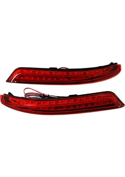 2pcs Araba LED Arka Tampon Reflektörü Işık Freni Nissan Sylphy Için 2009-2011 Wingroad 2006-2014 Almera 2013-2015 (Yurt Dışından)