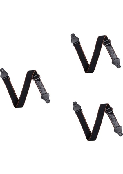 Saf Pamuklu Gitar Kayışı, Popüler Halk Gitar Kayışı, Çok Fonksiyonlu Kayış Siyah (Yurt Dışından)