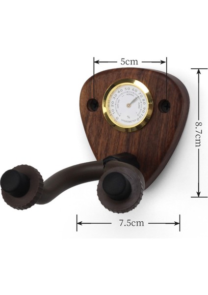 Ahşap Gitar Tutucu Kanca Stand Duvar Montajı Akustik Elektro Gitar / Banjo / Bas Koyu Ahşap Renk (Yurt Dışından) fırsatları