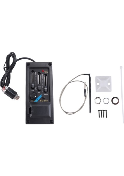 EQ-505 Gitar Eyer Pikap 3 Bantlar Eq Eq Eq Equder Sol El Akustik Gitar Preamp Preamp Sistemi Equıther Pıezo (Yurt Dışından)
