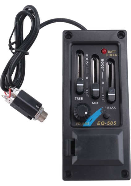 EQ-505 Gitar Eyer Pikap 3 Bantlar Eq Eq Eq Equder Sol El Akustik Gitar Preamp Preamp Sistemi Equıther Pıezo (Yurt Dışından) modelleri