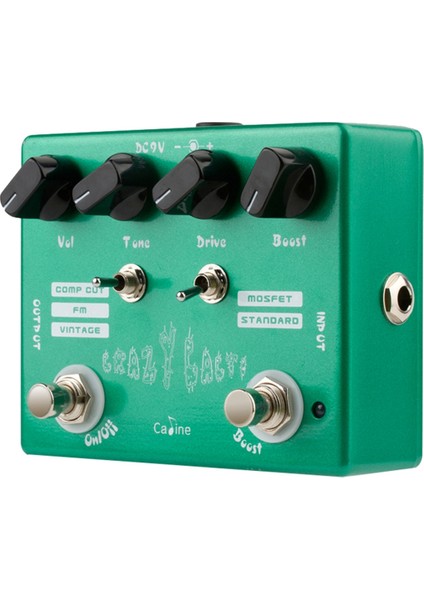 Caline Cp-20 Crazy Cacti Overdrive Gitar Efekt Pedalı Gerçek Baypas Gitar Aksesuarları (Yurt Dışından) modelleri