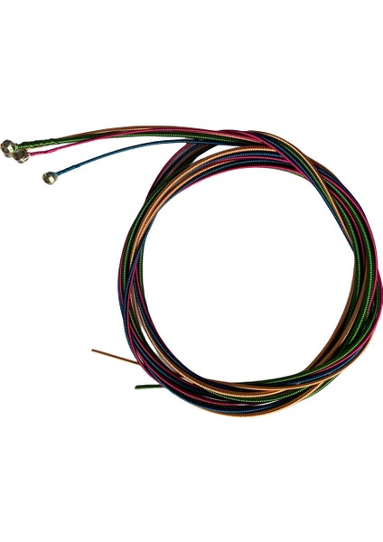 4 String Electric Bass String Set Gitar Bas Dizeleri Renkli Gitar Dizeleri Değiştirme (Yurt Dışından)