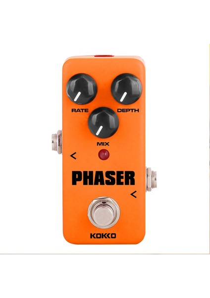 Kokko Elektro Gitar Etkisi Pedal Analog Fazör Etkisi Pedal True Bypass Mini Tek Guitar Pedal Gitar Aksesuarları (Yurt Dışından)