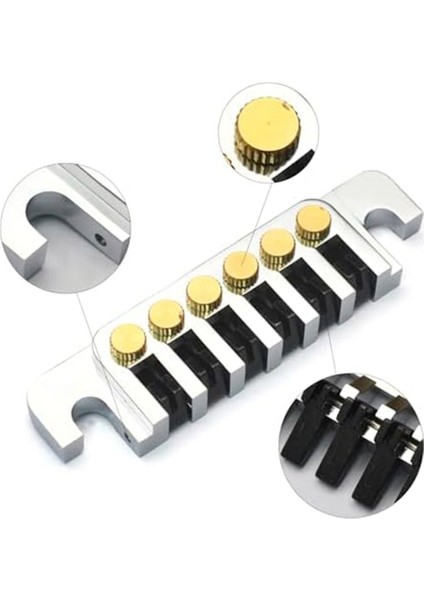 Gitar Köprüsü Kuyruk Parçası - Vintage Tp 6 70&#39;in Lp Les Paul 6 Için Köprüsü Saplamalar ve Ekle Değiştirme (Yurt Dışından) fiyatları