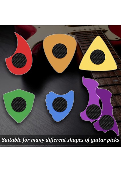 30 Paket Gitar Seçim Slip Olmayan Tutarlar Kendi Kendine Yapışkan Gitar Gitar Bass Ukulele Mandolin Banjo (Sadece Tutamaklar) Için Tutamaklar (Yurt Dışından) modelleri