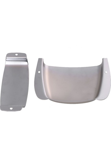 Elektro Gitar Bas Aksesuarları Kit Koruyucu Köprü Tabağı Kapağı ve Pikap Kapağı Vidalı Gümüş (Yurt Dışından) indirimleri