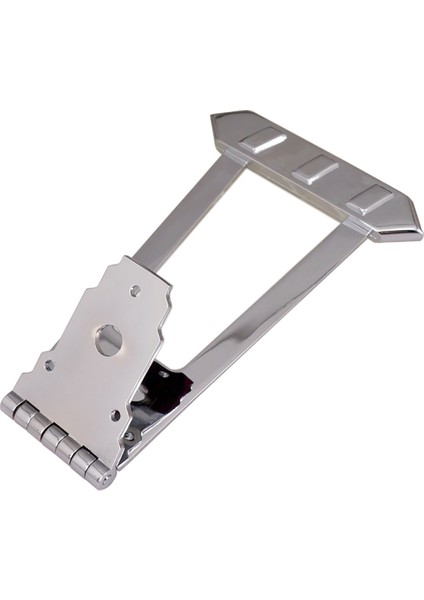 Gitar 6 Strings Caz Archtop Trapez Kuyruk Yayını Köprüsü Içi Boş Yarı Içi Boş Gitar Parçaları Gümüş (Yurt Dışından) indirimleri