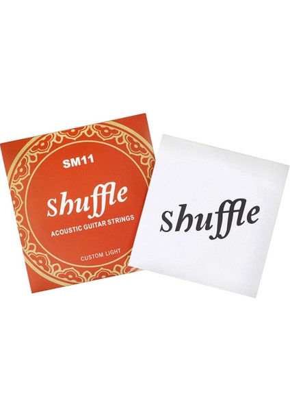 Shuffle 6pcs Halk Gitar Dizeleri SM11 Fosfor Bronz Kırmızı Bakır Gitar Telleri (Yurt Dışından) fiyatları