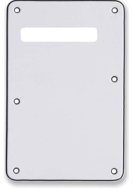 Pickguard Scratch Tabağı Gitar Arka Plaka Seti Elektro Gitar Parçası (3ply Beyaz) (Yurt Dışından) fiyatları