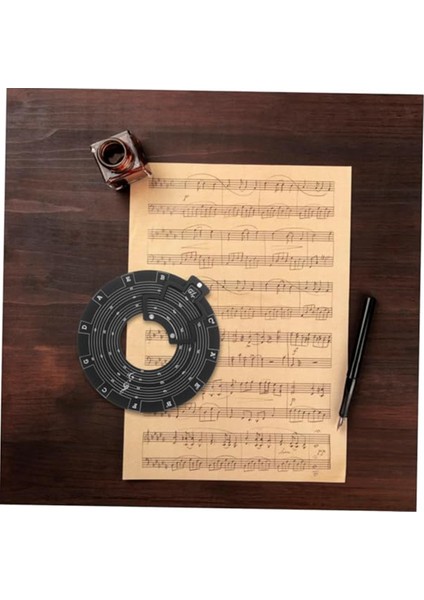 Gitar Akor Rulet Çemberi Beşinci Akor Öğrenme Aracı Müzik Çemberi Bas Piyano Genel (Yurt Dışından) modelleri