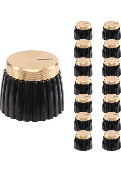 15PCS Gitar Amplifikatörleri, Altın Alüminyum Kapaklı Fit Düğmelerini Itmek 6mm Çapında Kaplar Marshall Amplifikatörleri (Yurt Dışından) fiyatları